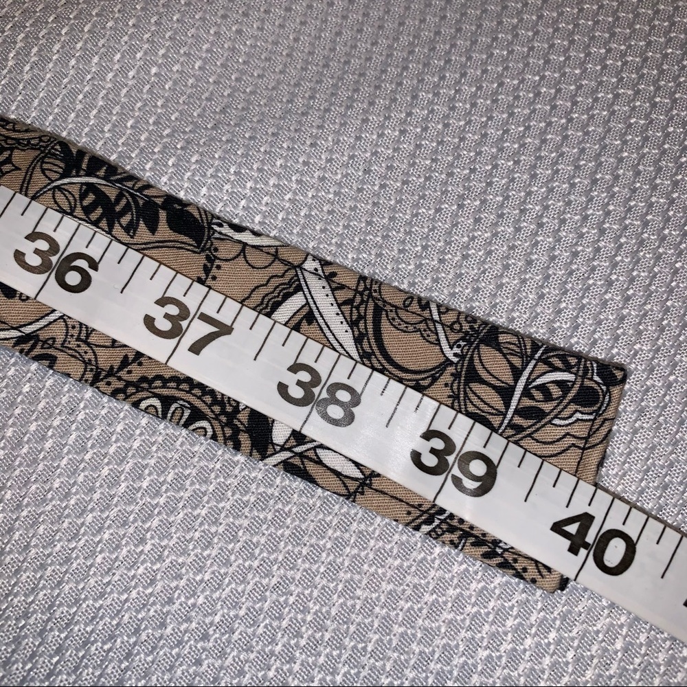Khaki Paisley 40” Fabric Belt - Picture 4 of 5